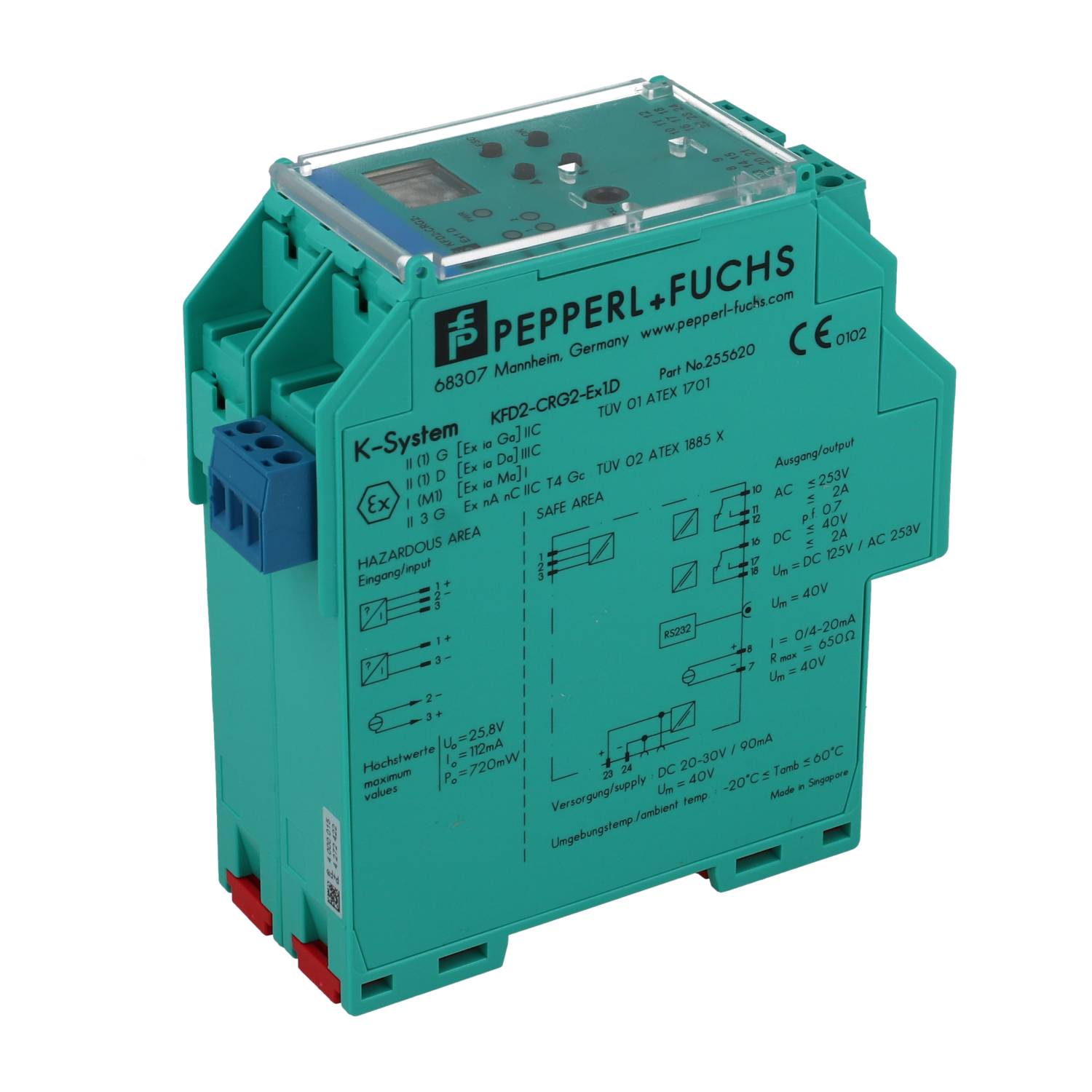 Pepperl+Fuchs KFD2-CRG2-EX1.D New NMP