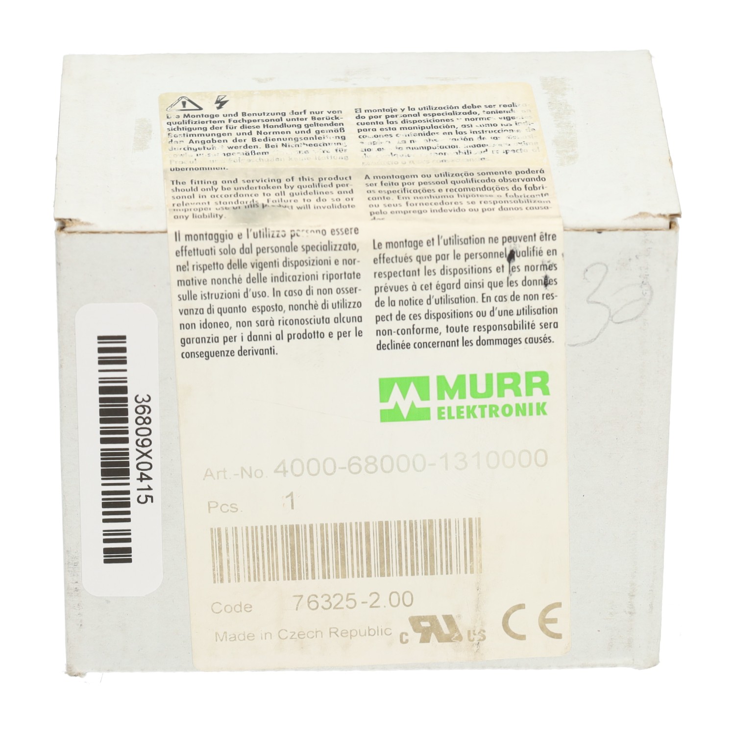 Murr Elektronik 4000-68000-1310000 New NFP Sealed