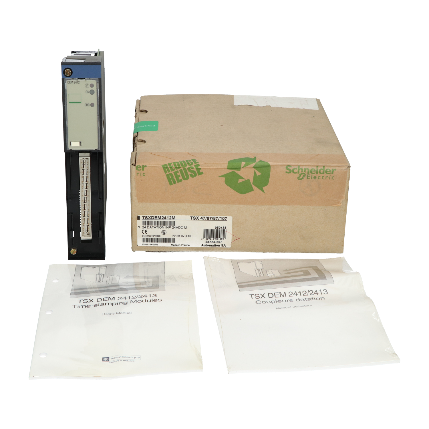 Schneider Electric TSXDEM2412M TSX 24 Datation Inputs New NFP