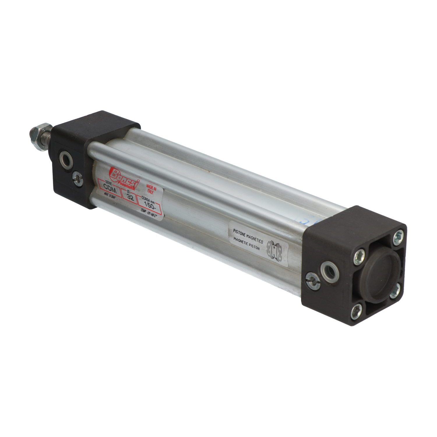 Bonesi CDM-32-150 Pneumatic cylinder (Double A D32mm L150mm Magnetic) New NMP