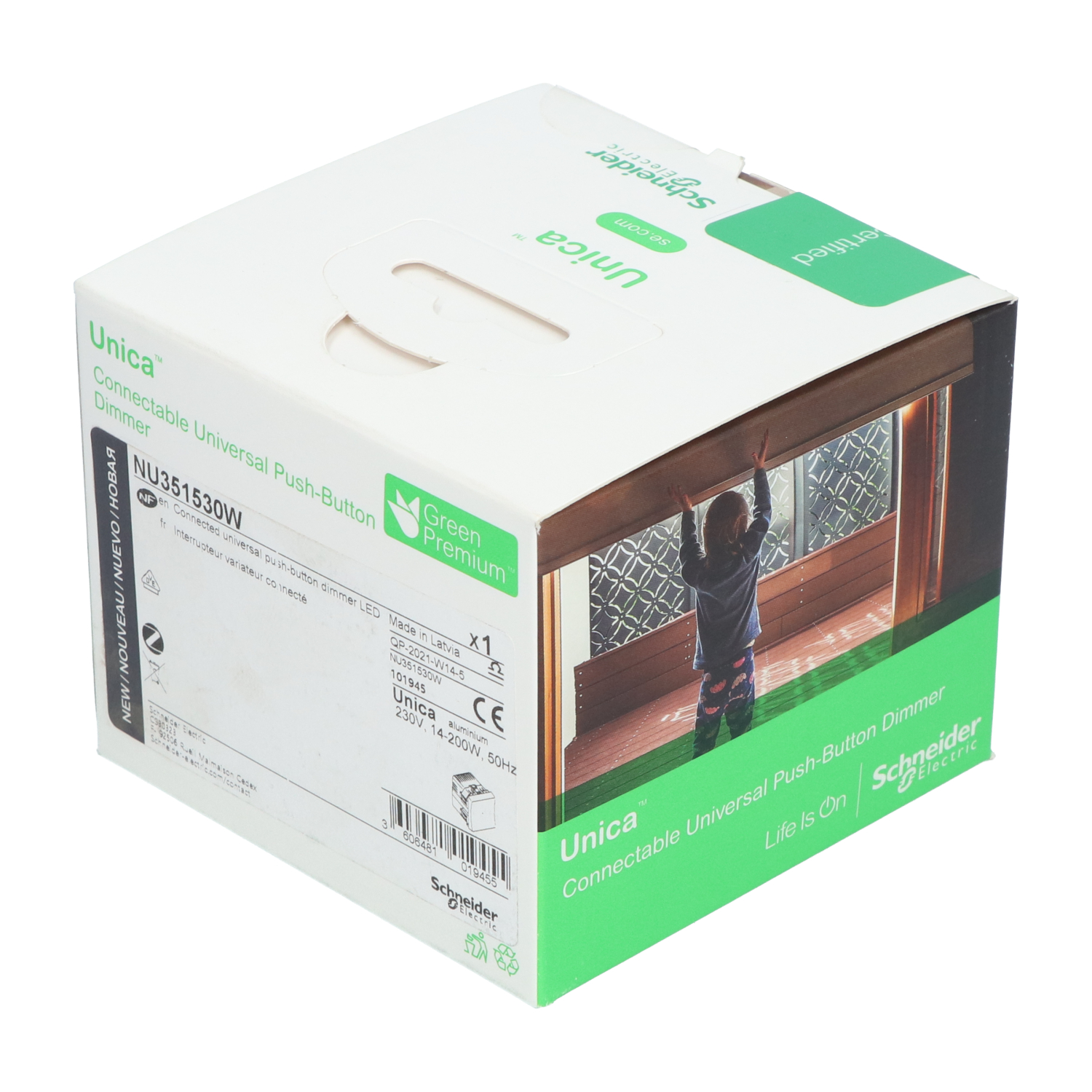 Schneider Electric NU351530W Universal Push Button Dimmer New NFP Sealed