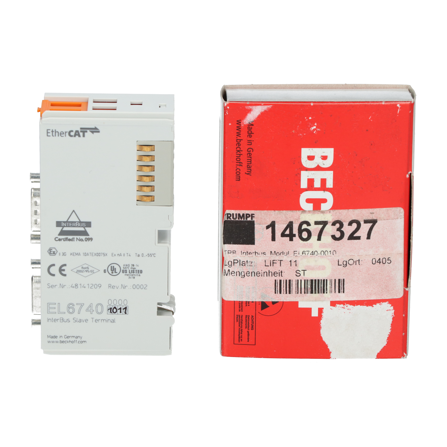 Beckhoff EL6740 EtherCAT Terminal New NFP