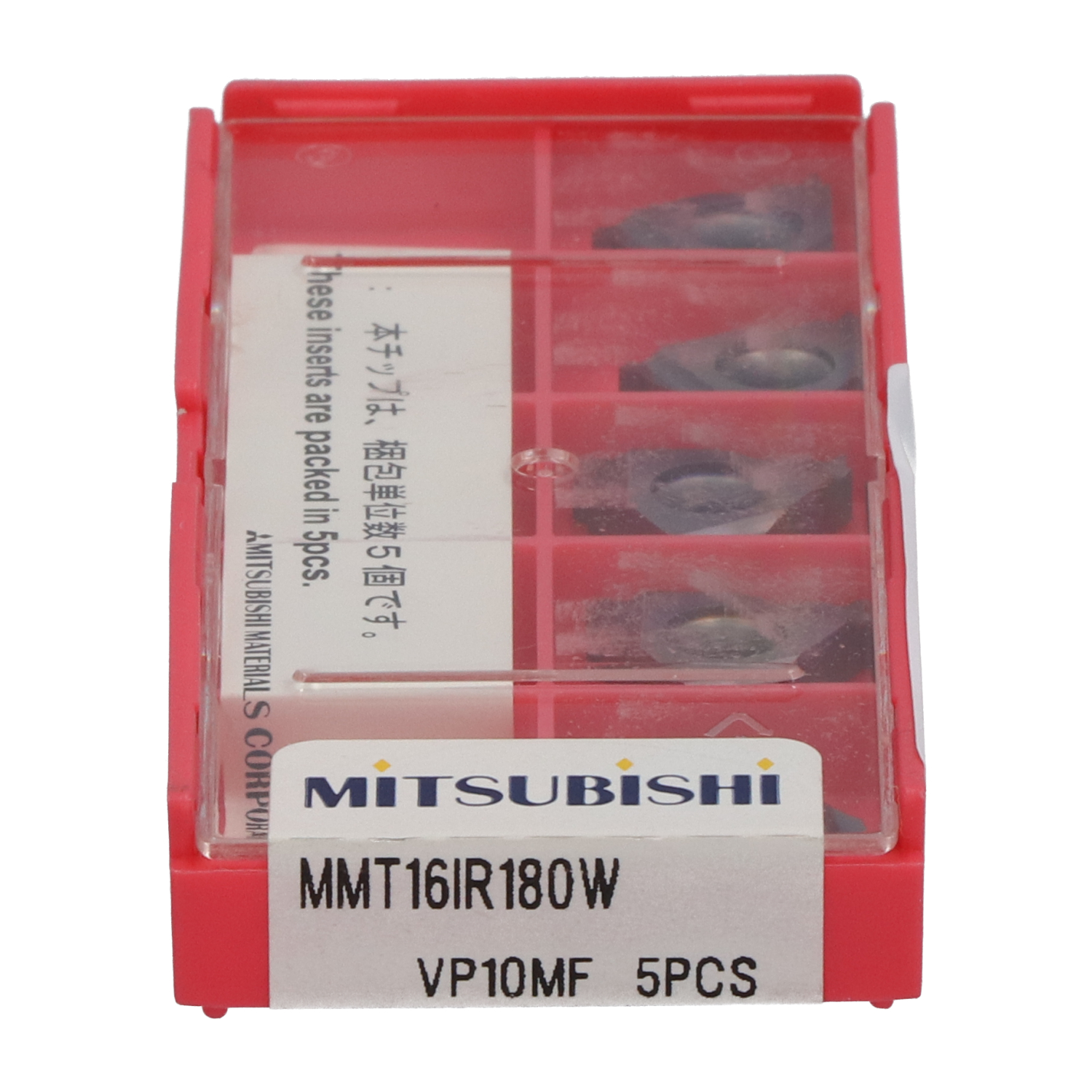Mitsubishi MMT16IR180WVP10MF Insert MMT16IR180W VP10MF New NFP Sealed (5pcs)