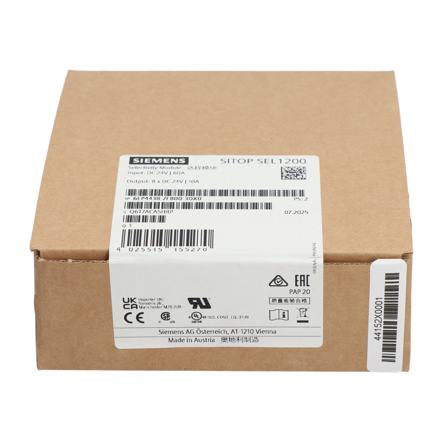 Siemens 6EP4438-7FB00-3DX0 New NFP Sealed