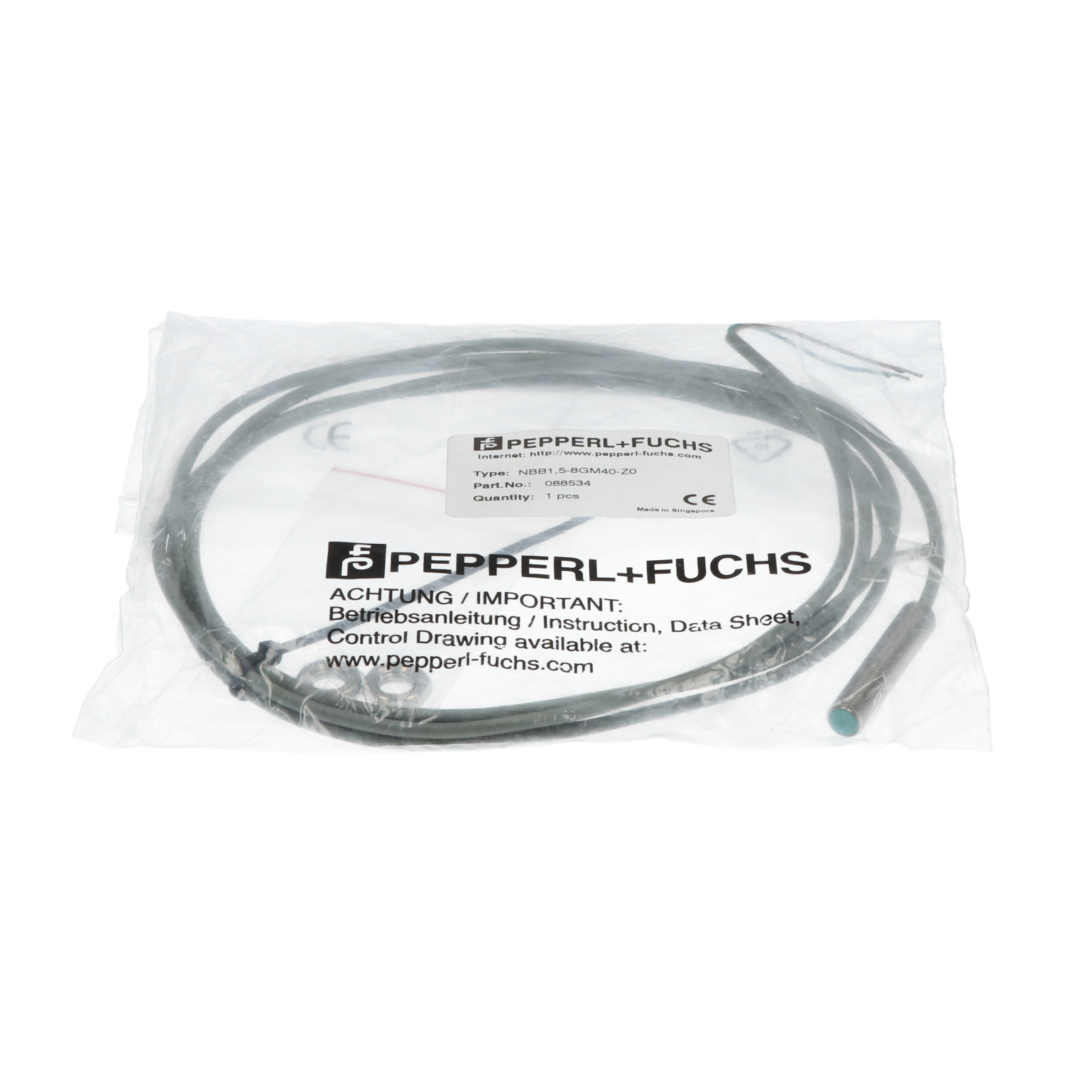 Pepperl+Fuchs NBB1,5-8GM40-Z0 Inductive Sensor New NFP