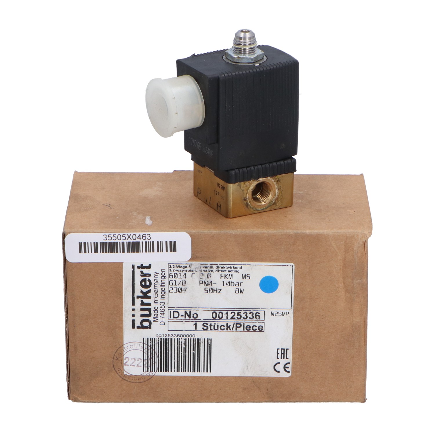 Burkert 00125336 Used UFP