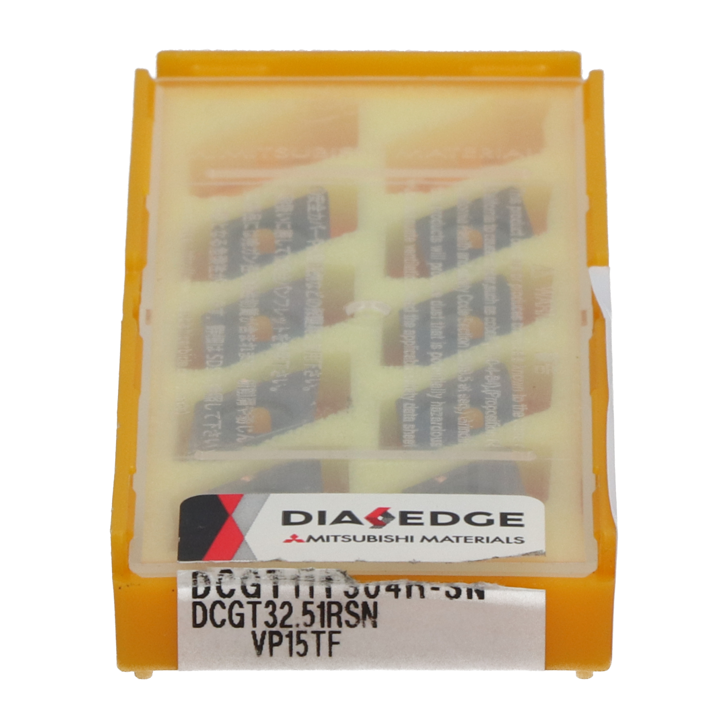 Mitsubishi DCGT11T304R-SNVP15TF Insert DCGT11T304R-SN VP15TF New NFP (8pcs)