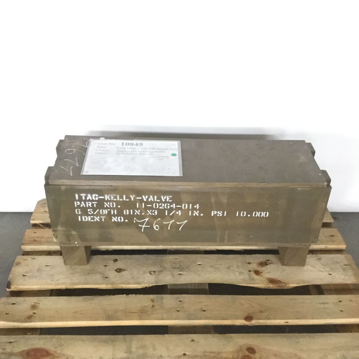 Itag 11-0264-014 Kelly valve New NFP Sealed