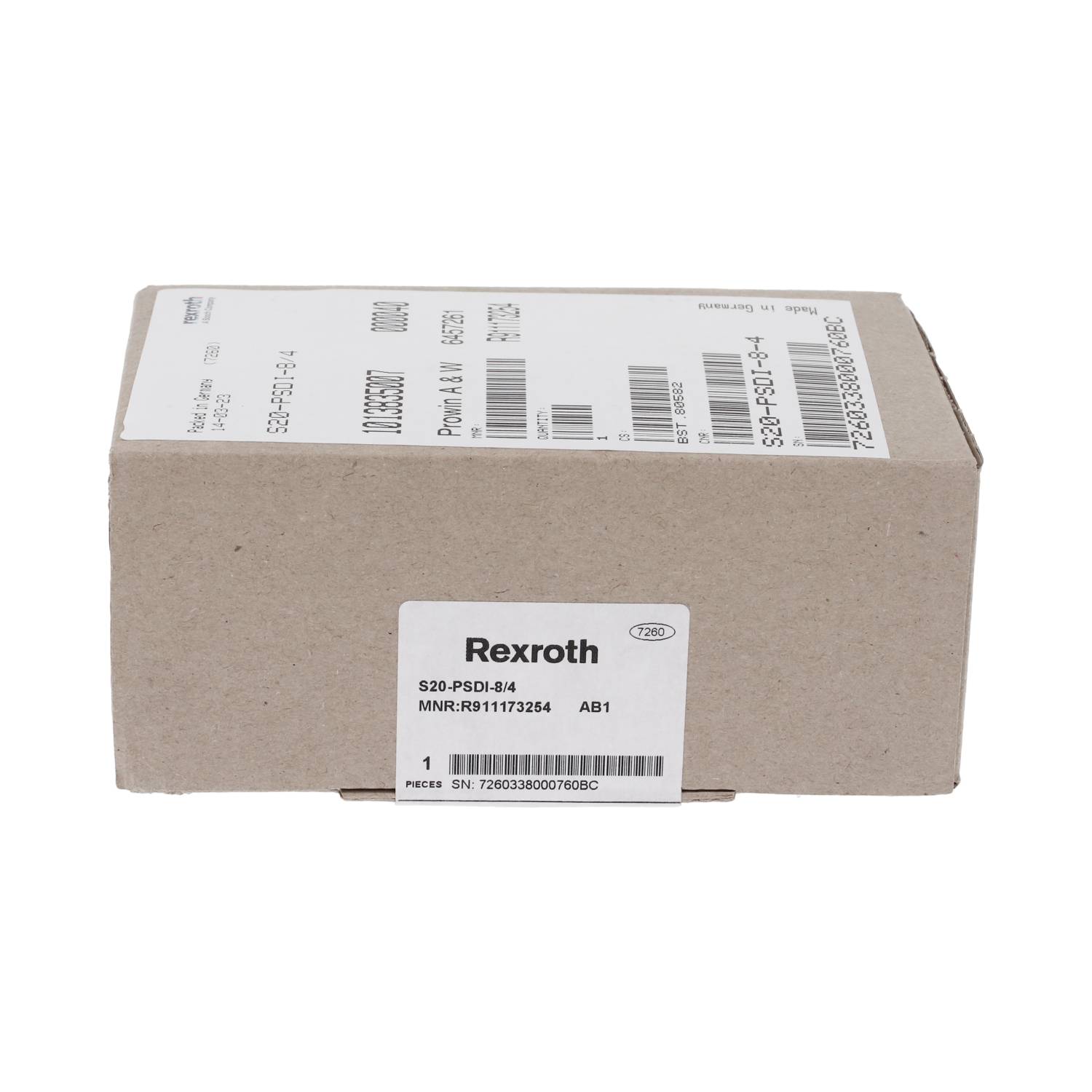 Bosch Rexroth R911173254 New NFP Sealed
