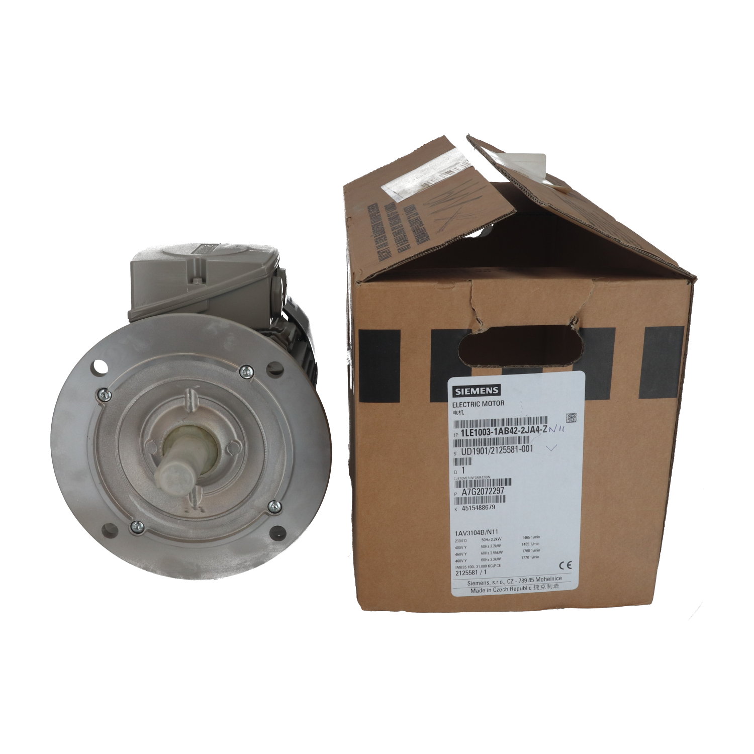 Siemens 1LE1003-1AB42-2JA4-Z New NFP