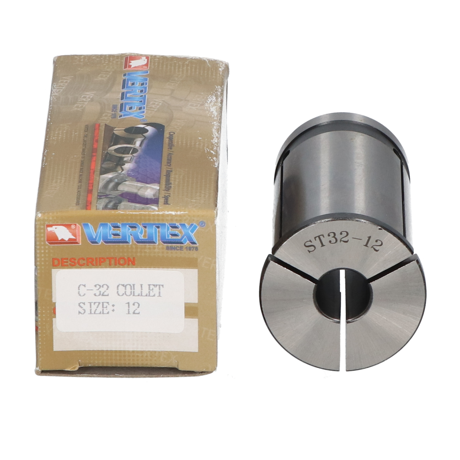 Vertex ST32-12 Collet New NMP