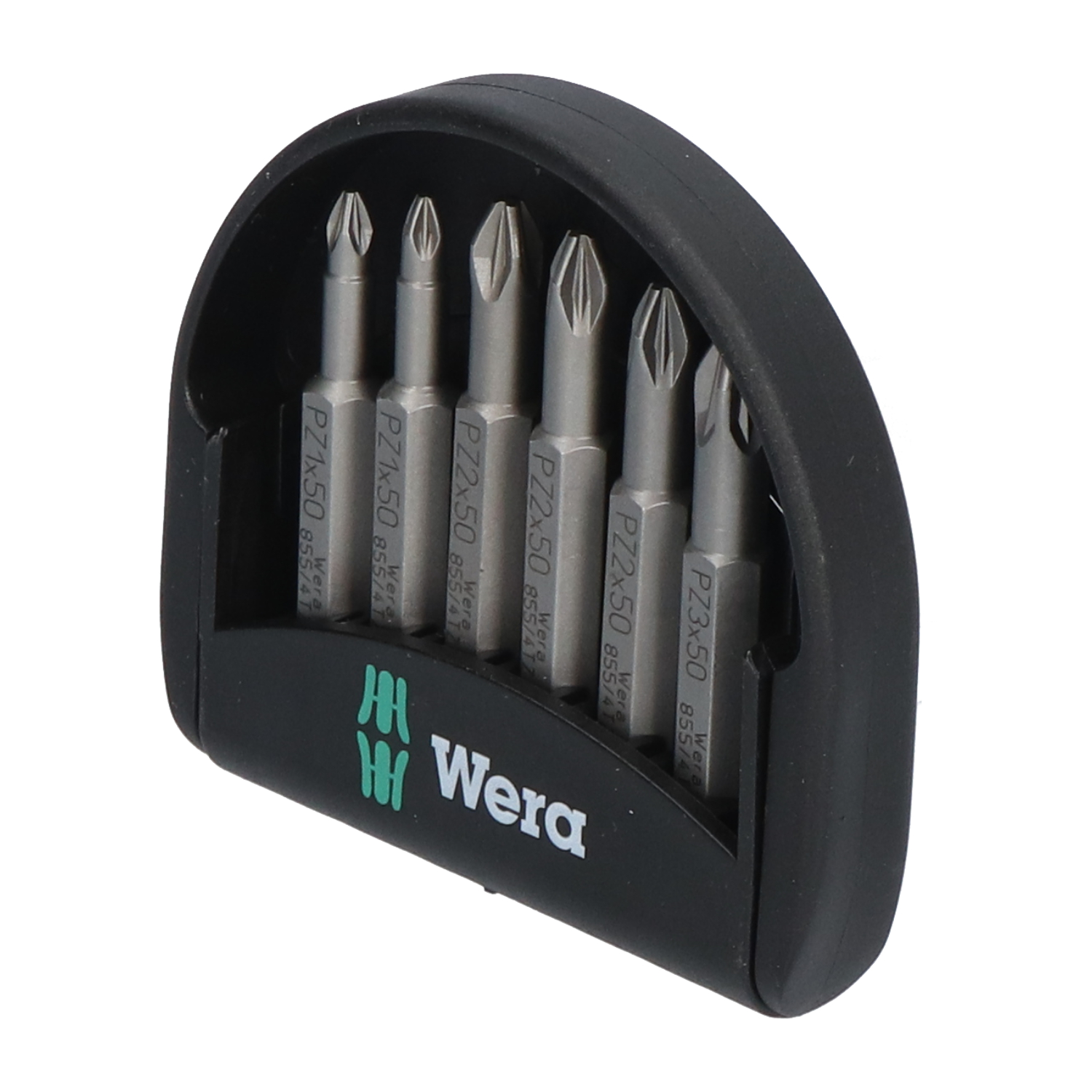 Wera 056471 Bit Set PZ1/PZ2/PZ3 50mm New NFP