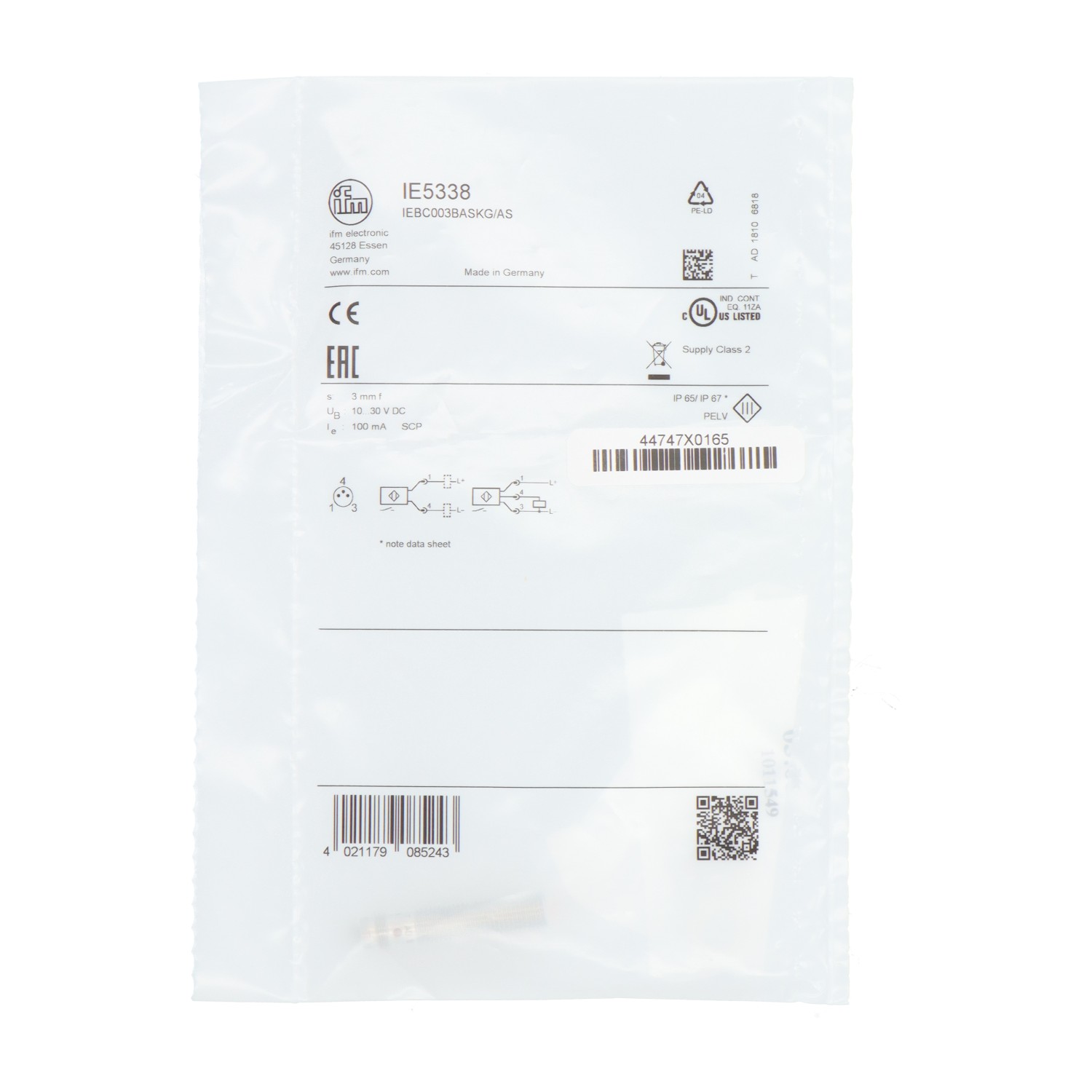 IFM Electronic IE5338 New NFP Sealed