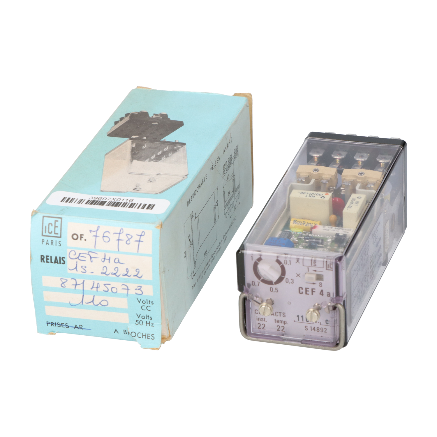 Neutral CEF4A Timer Relay New NFP