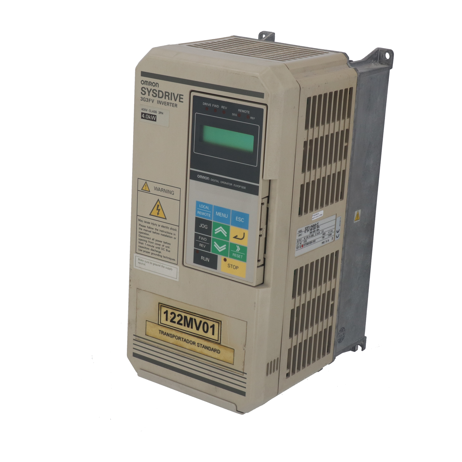 Omron 3G3FV-A4040-CE Variable Frequency Drive Used UMP