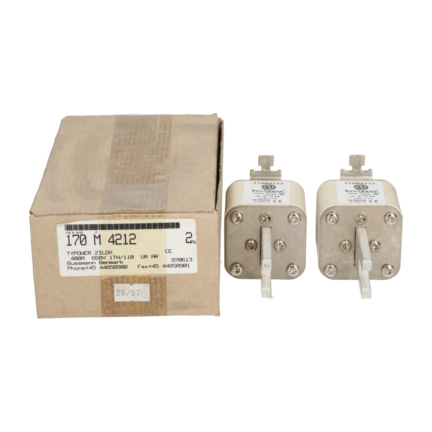 Bussmann 170M4212 (2pcs) New NFP