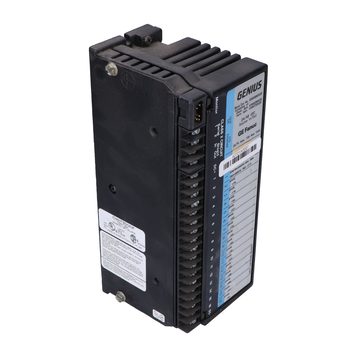 Fanuc IC660BBD020 Used UMP