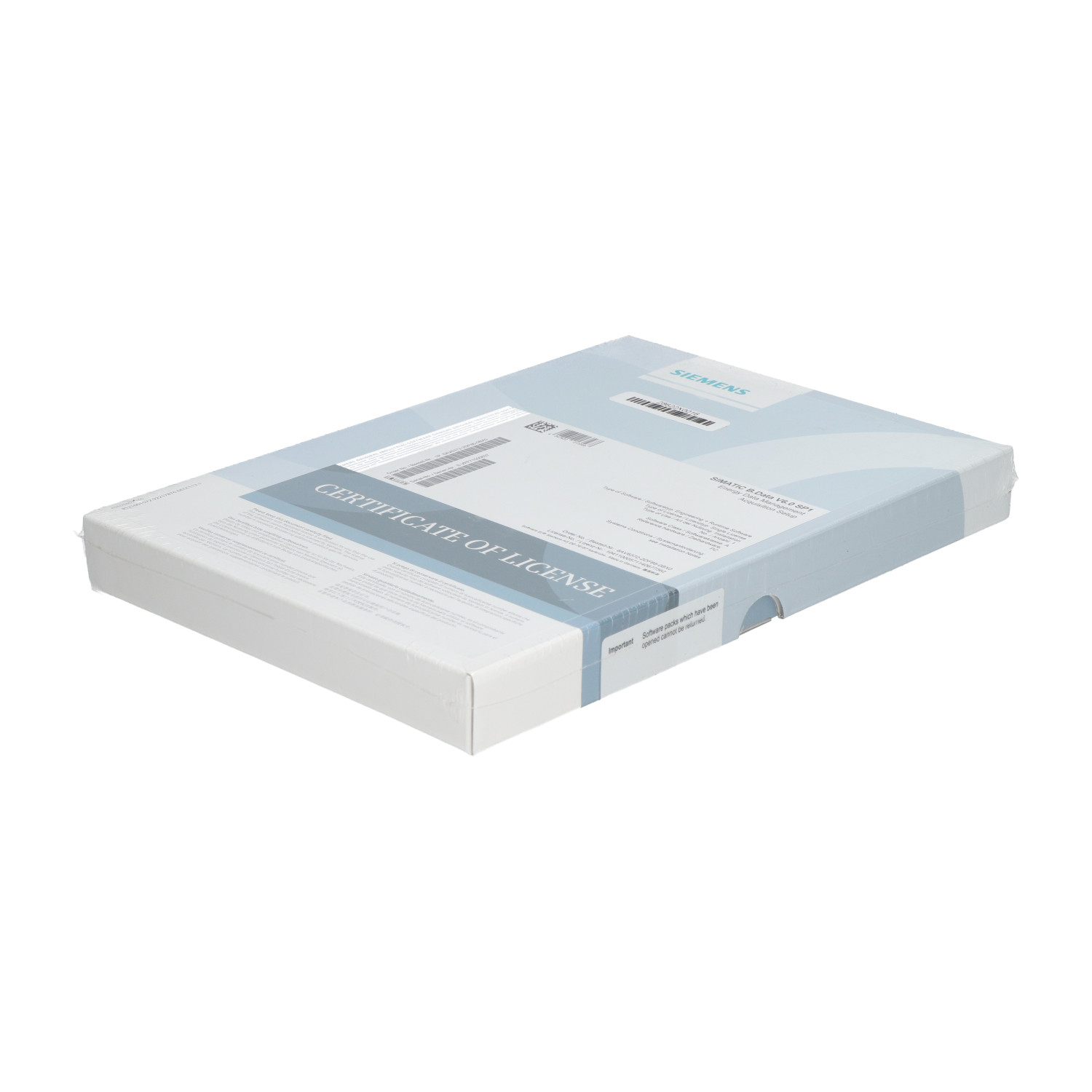 Siemens 6AV6372-2DF86-0BX0 Simatic B.Data V6.0 SP1 New NFP Sealed