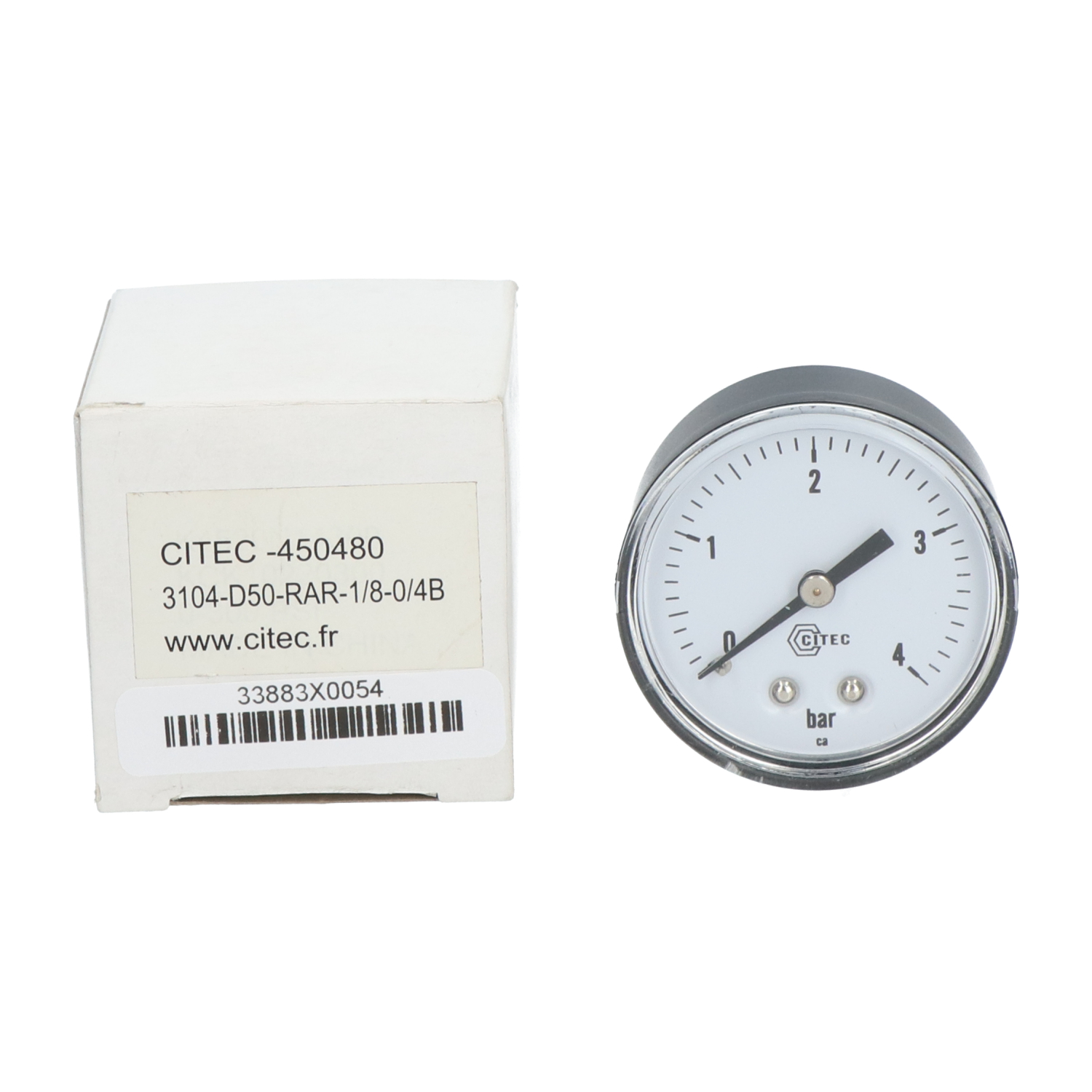 Citec 450480 Industrial Gauge New NFP