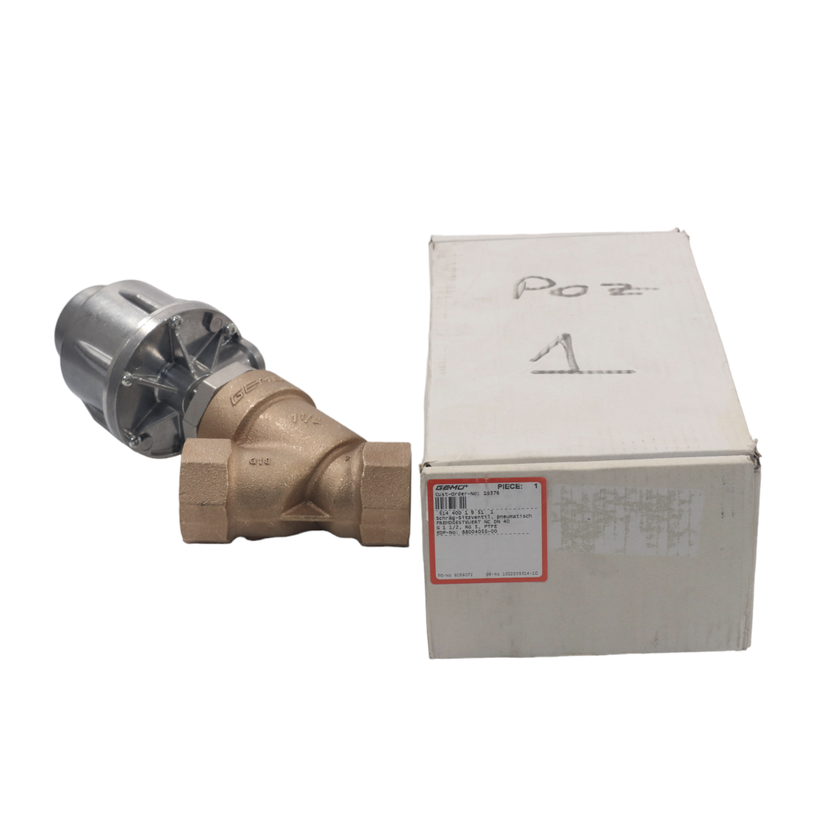 Gemu 88004055 Angle Seat Globe Valve New NFP