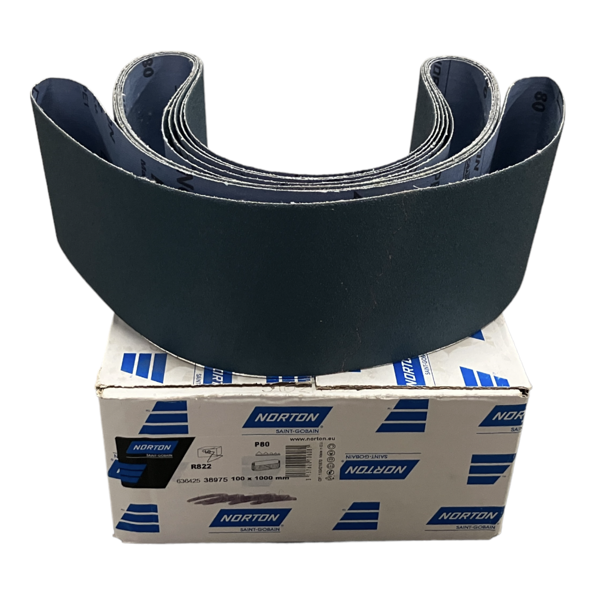 Norton Saint Gobain 63642538975 Sanding Belt New NFP (6pcs)