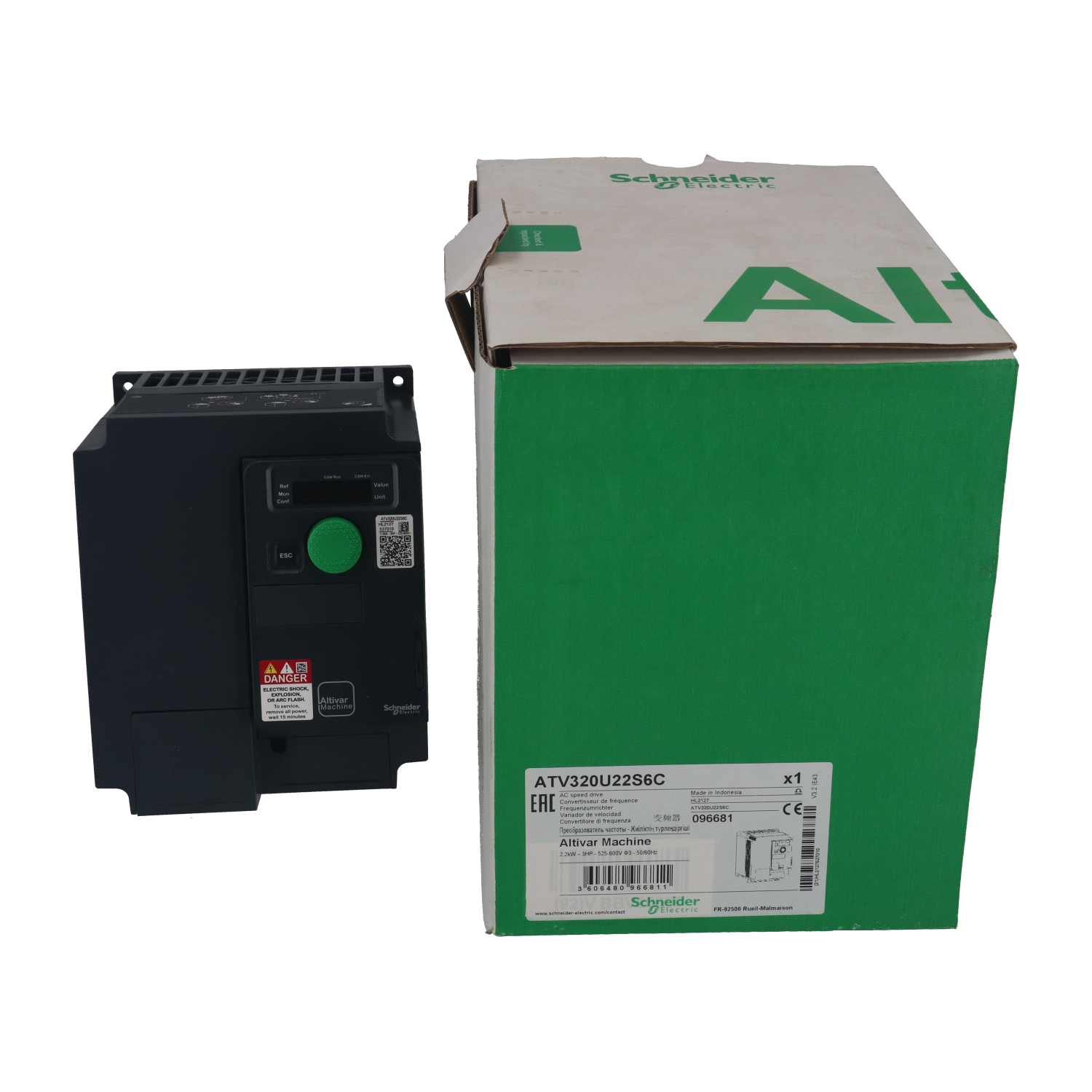 Schneider Electric ATV320U22S6C New NFP