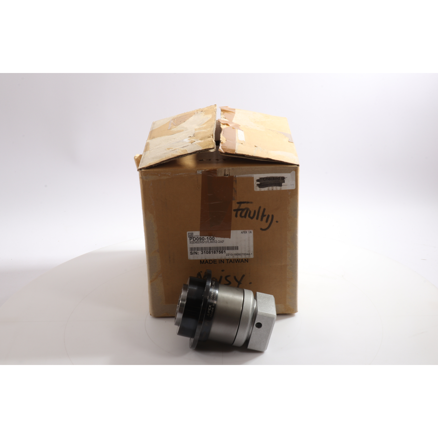 Apex Dynamics Inc PD090-100 Planetary Gearbox I=100 Economy Range NEW NFP