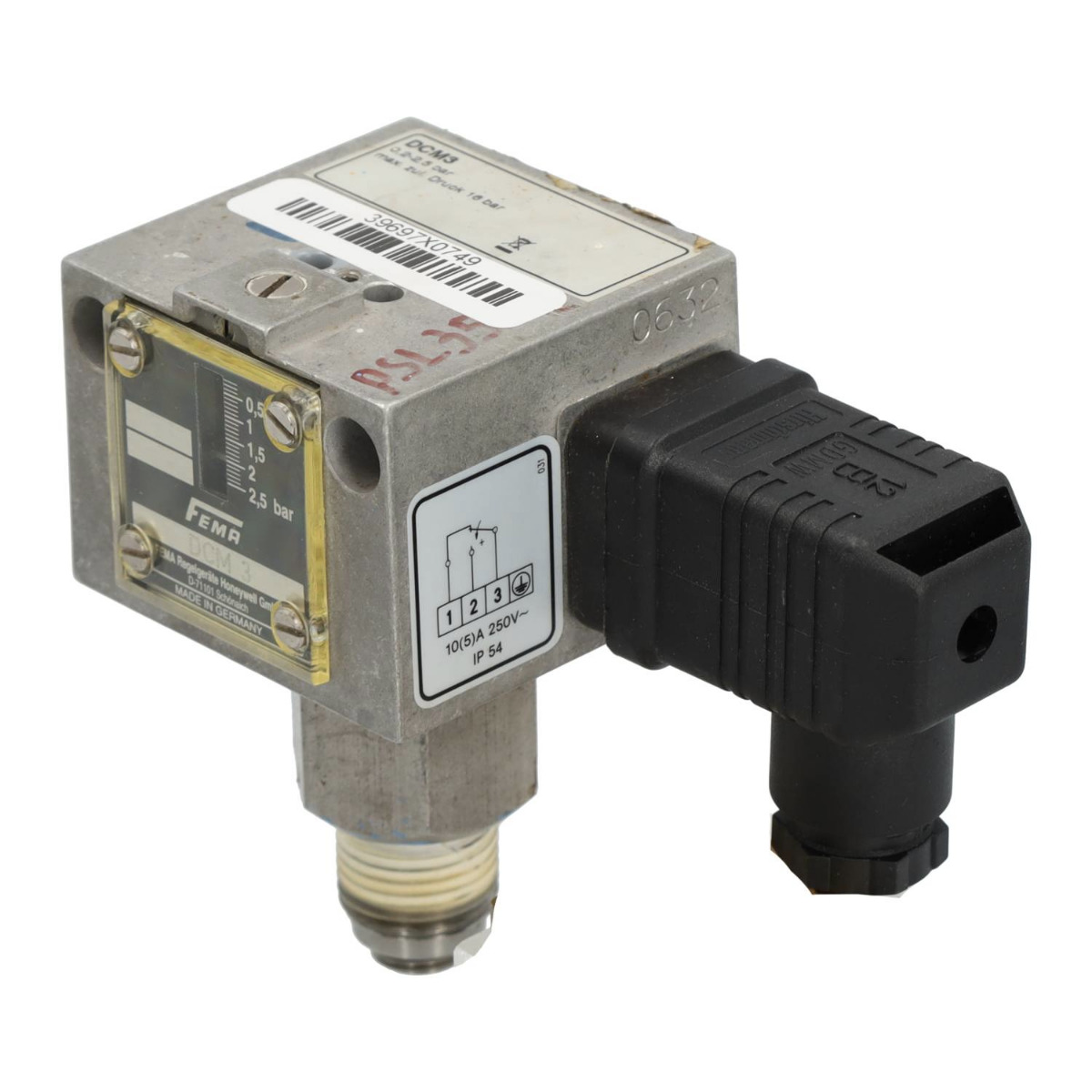 Fema DCM3 Pressure Switch Used UMP