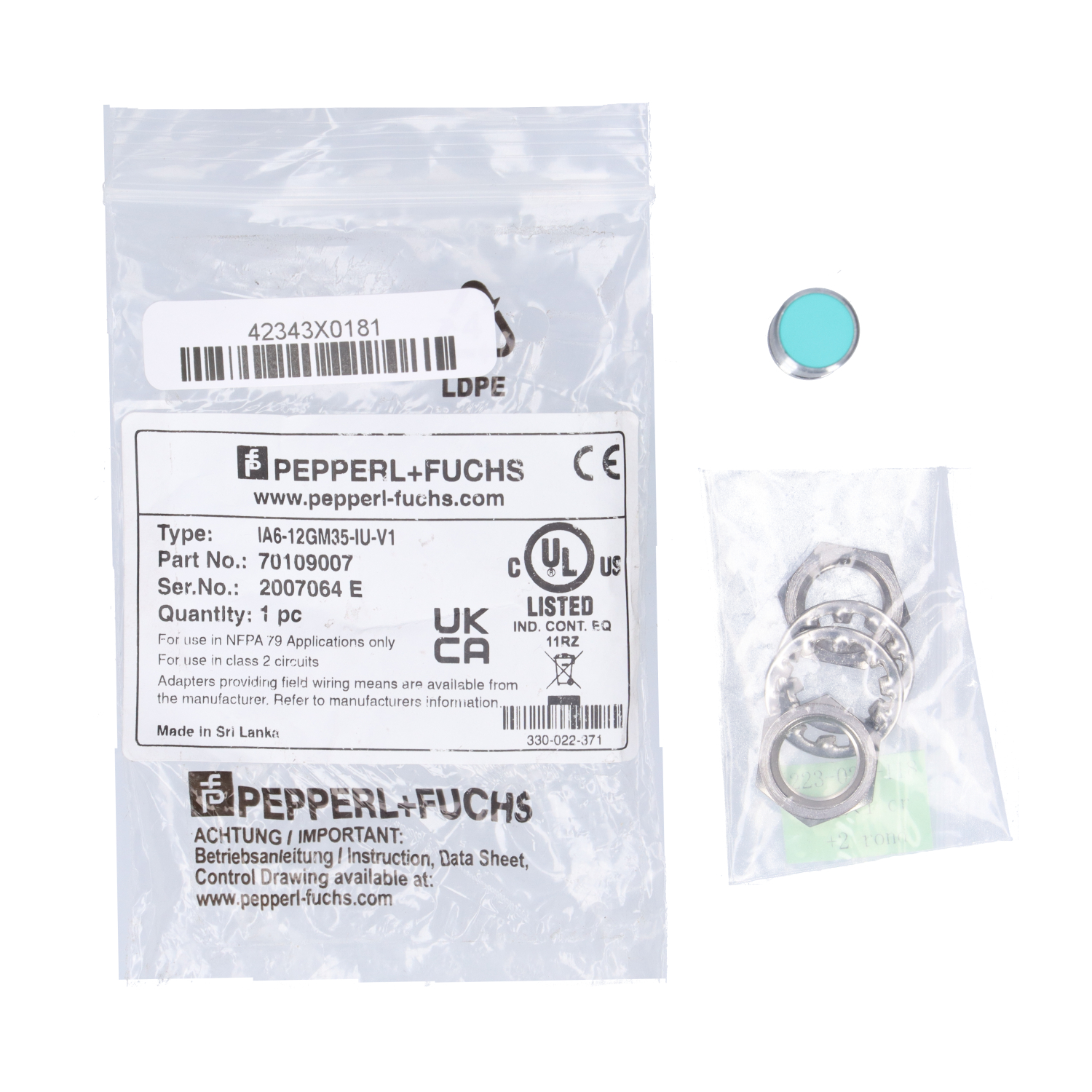 Pepperl+Fuchs 70109007 New NFP