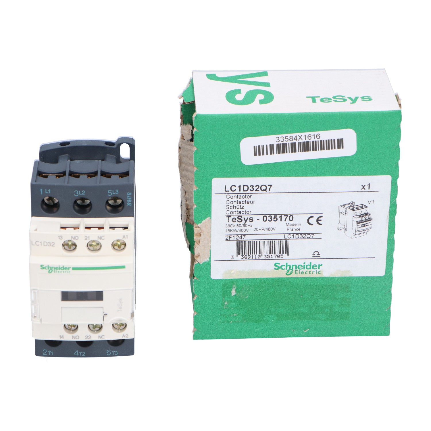 Schneider Electric LC1D32Q7 New NFP