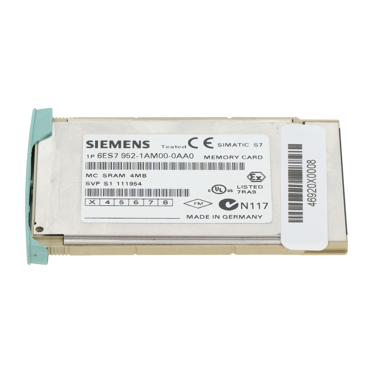 Siemens 6ES7952-1AM00-0AA0 Damaged