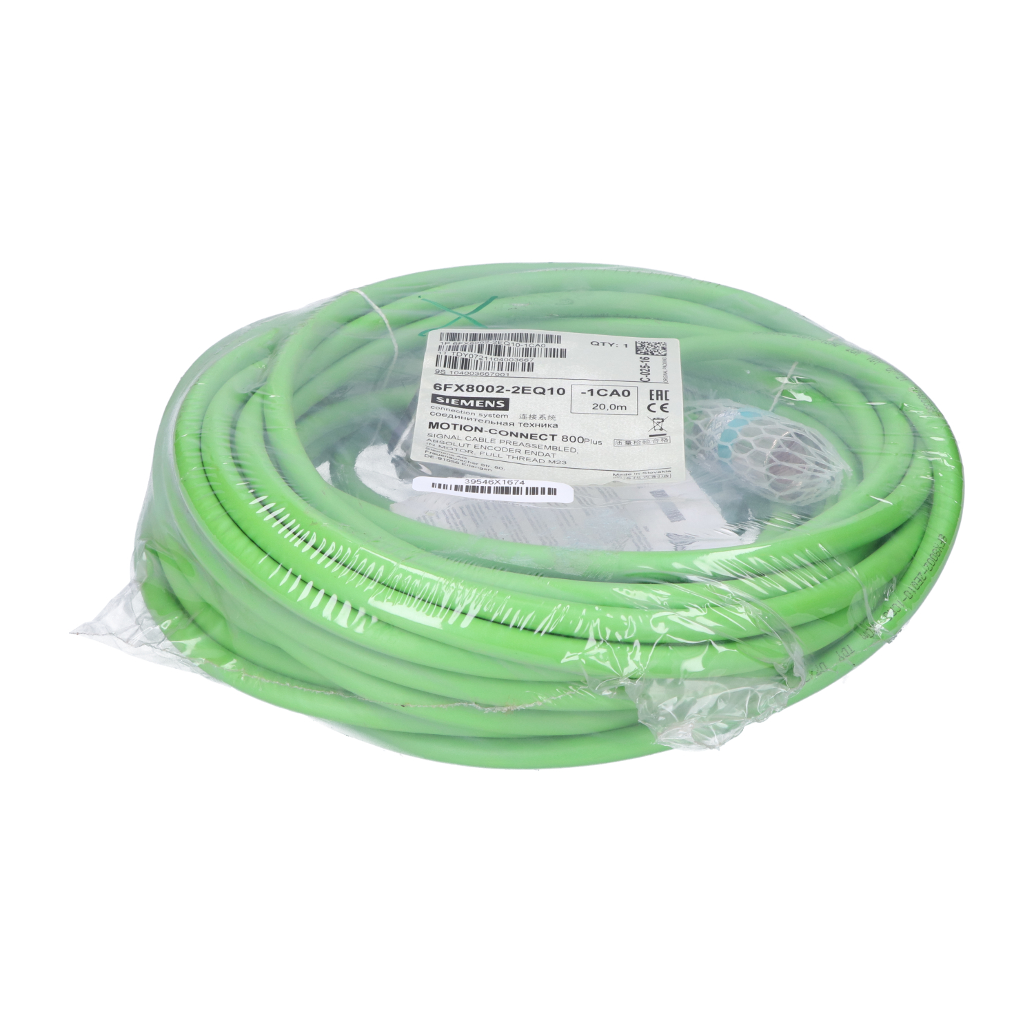 Siemens 6FX8002-2EQ10-1CA0 New NFP Sealed