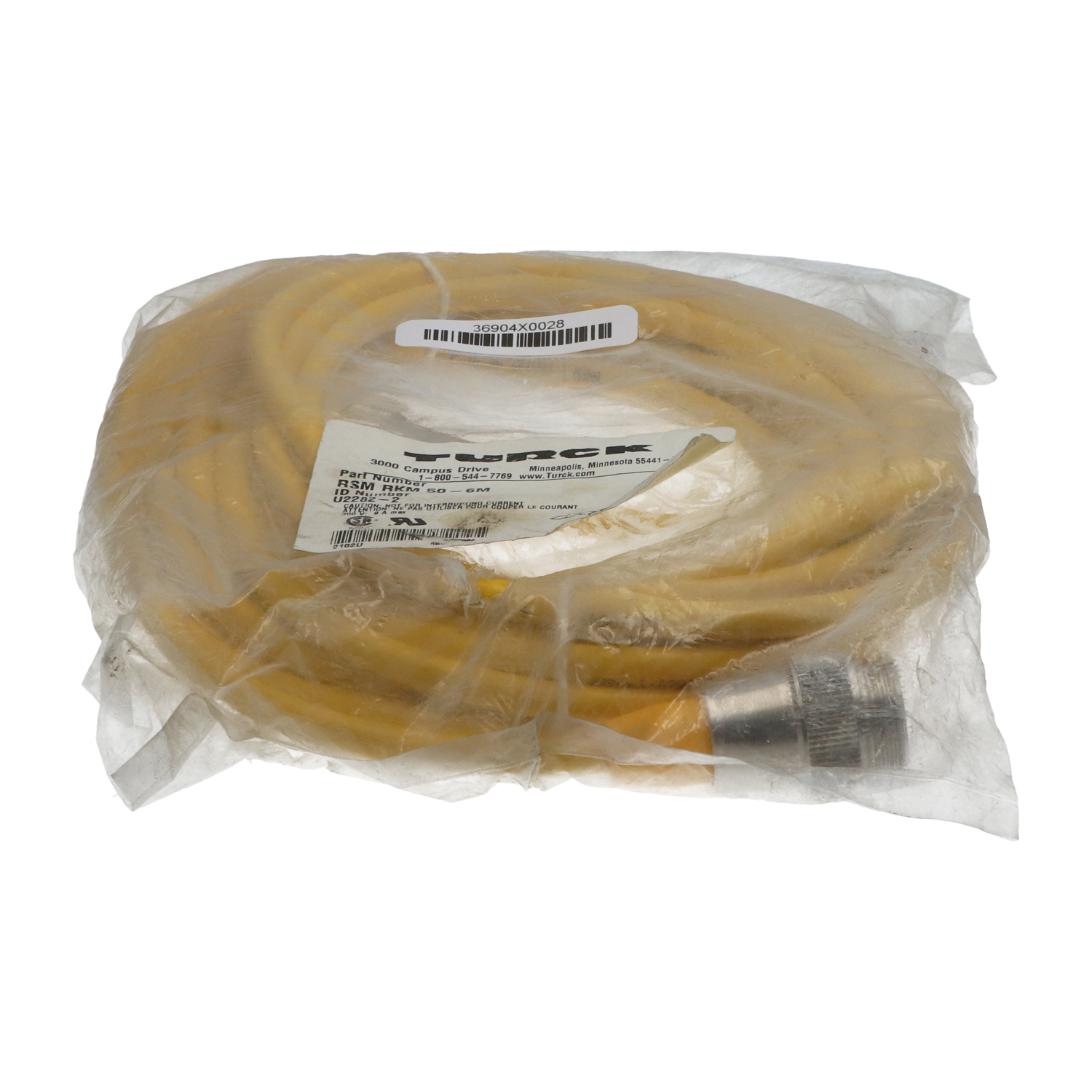 Turck RSMRKM50-6M Cable New NFP Sealed