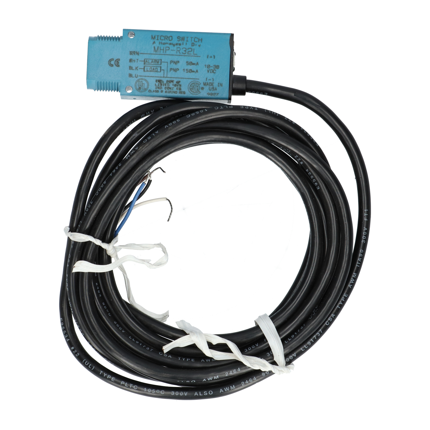 Honeywell MHP-R32L Micro-Switch Photo Sensor 10~30Vdc 2M Wire New NMP