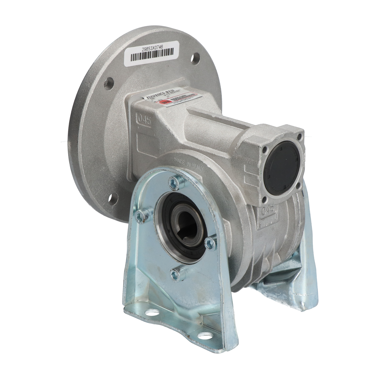 Bergamo Transmissioni B045FB08C0-MB30-65B5I60 Wormgear 63 B5 i=60 New NMP