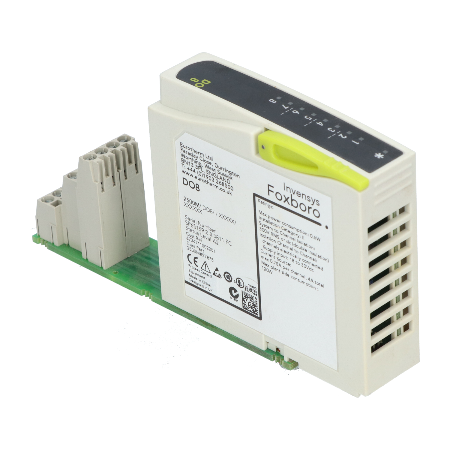 Eurotherm 2500M/DO8 Digital Output Module Used UMP