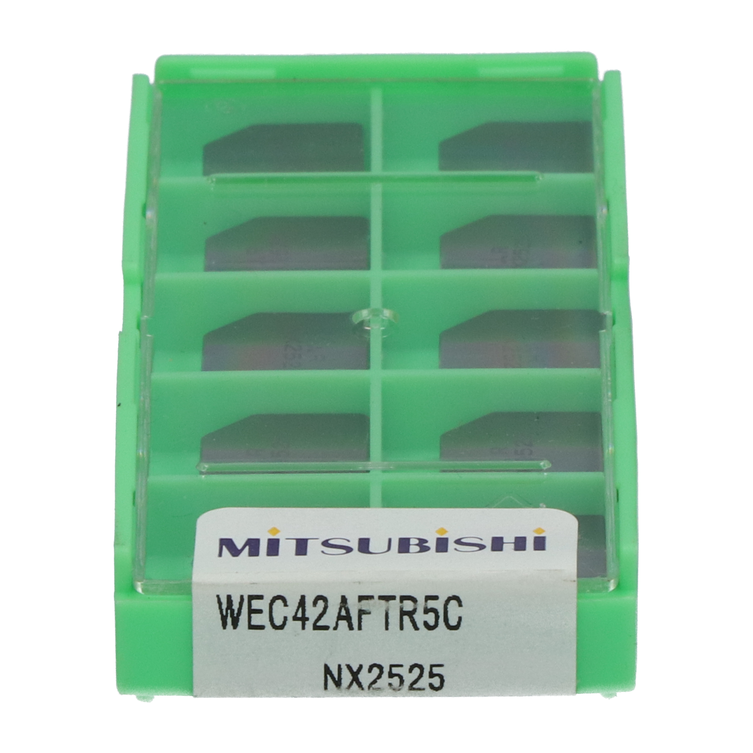 Mitsubishi WEC42AFTR5CNX2525 Insert WEC42AFTR5C NX2525 New NFP Sealed (10pcs)