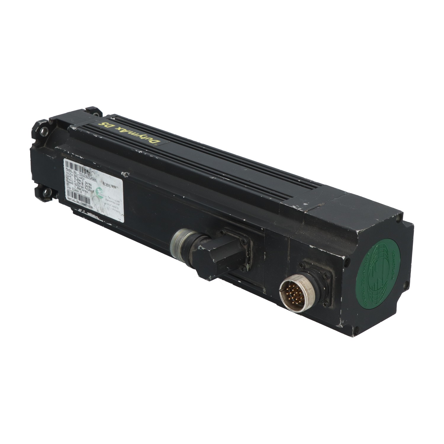 Control Techniques 75DUD300CACAA Servo Motor Used UMP