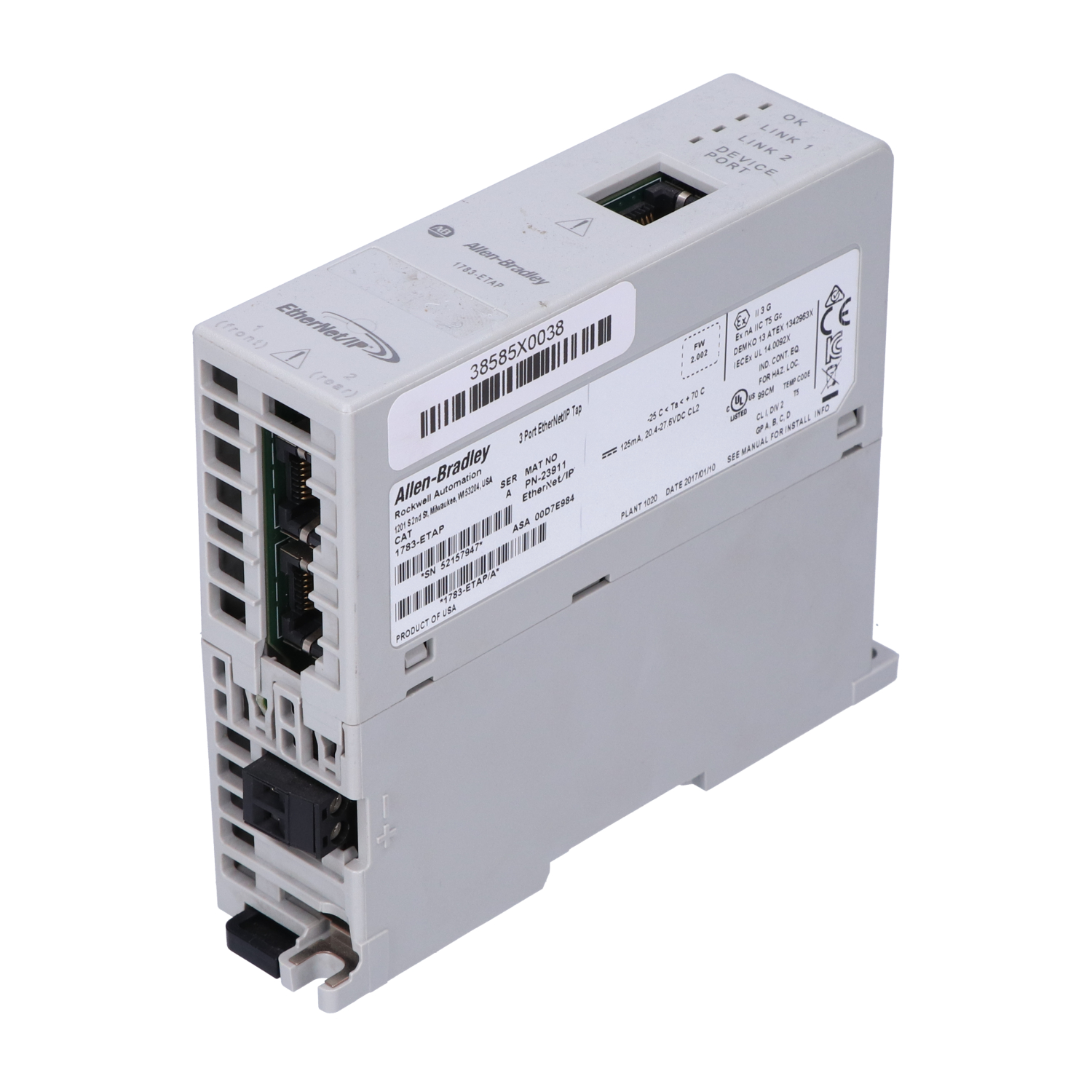 Allen-Bradley 1783-ETAP-A Used UMP