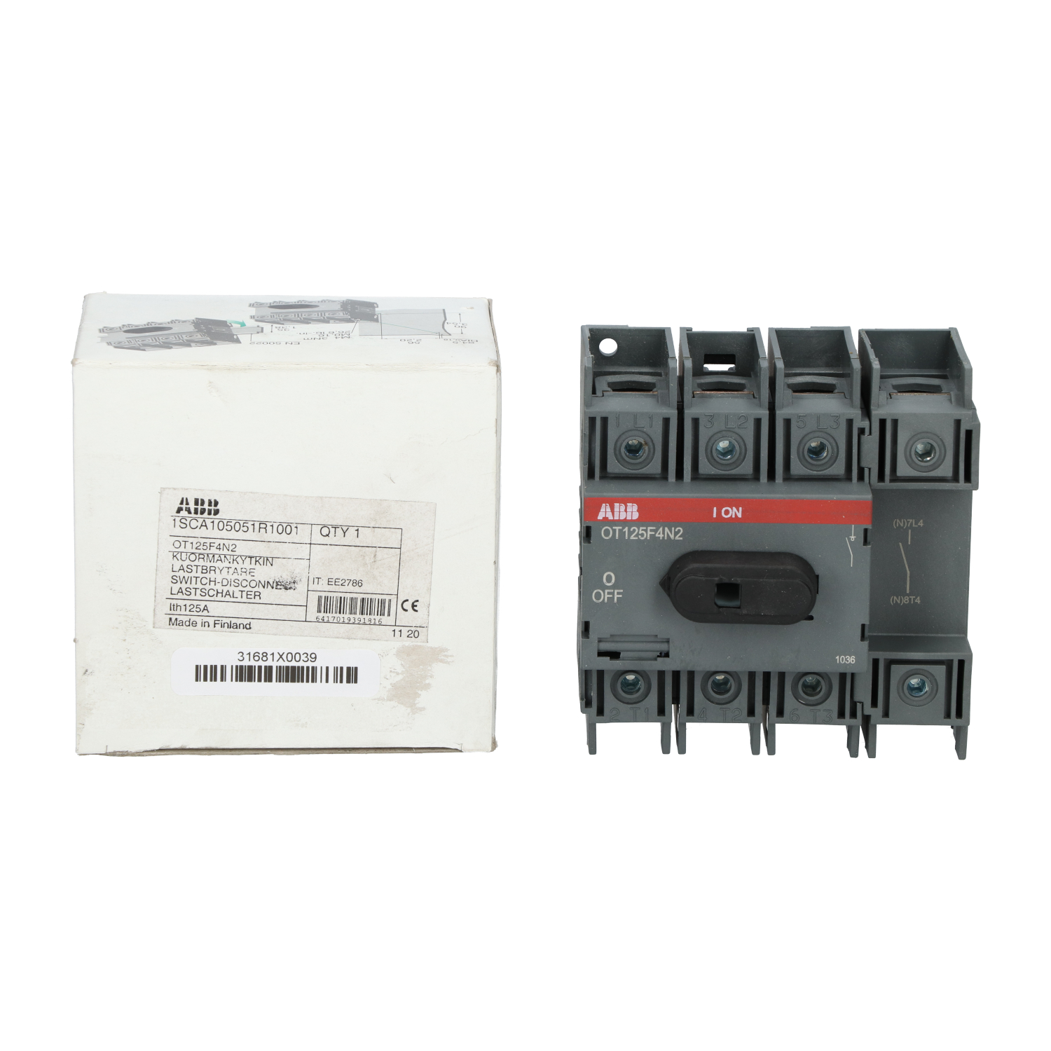 Abb 1SCA105051R1001 Switch Disconnector New NFP