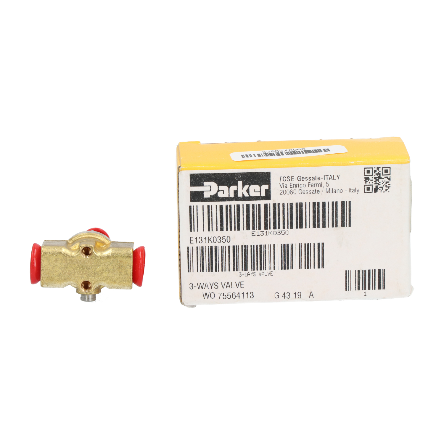 Parker E131K0350 Solenoid Valve New NFP