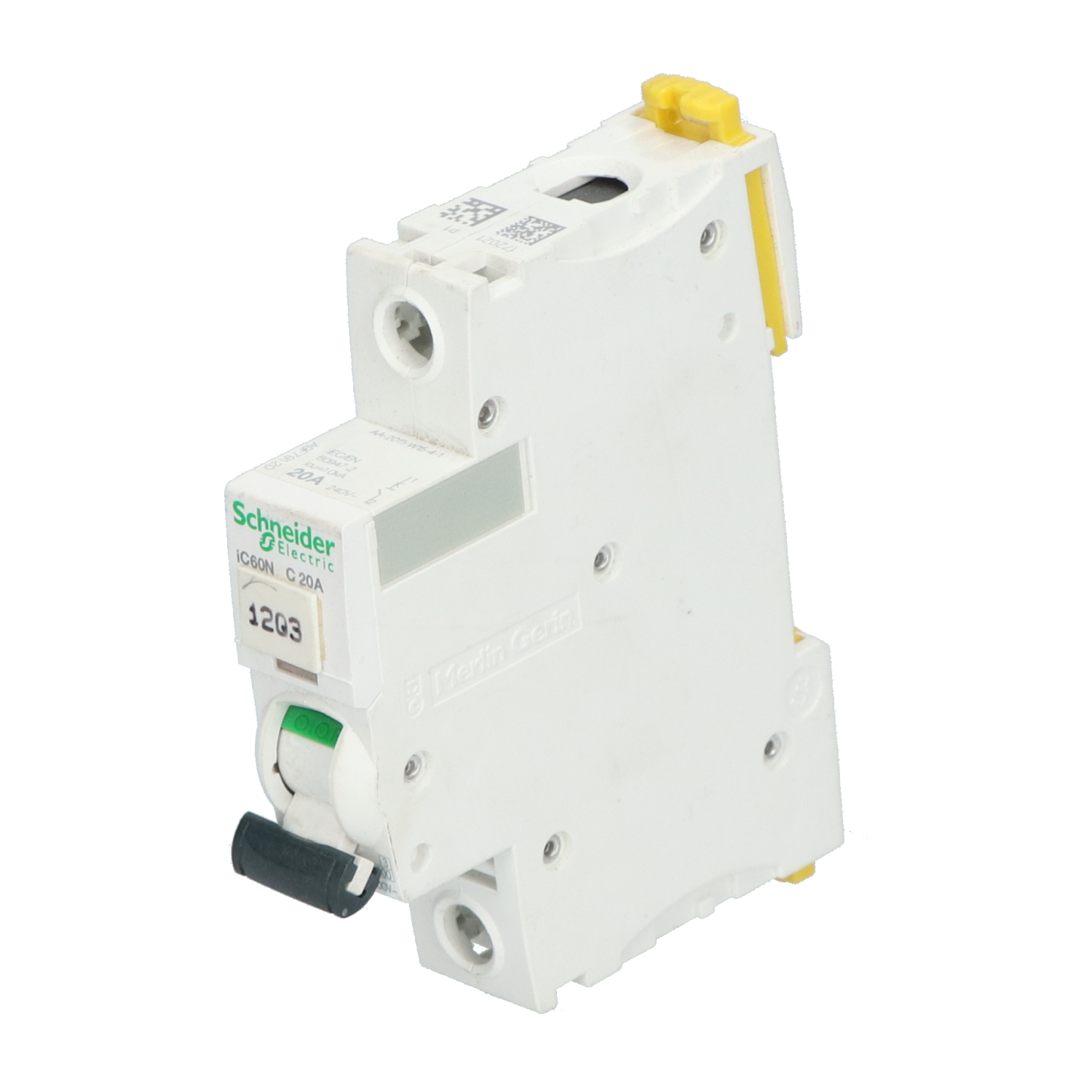 Schneider Electric A9F79120 Acti9 Miniature Circuit Breaker 1P Used UMP