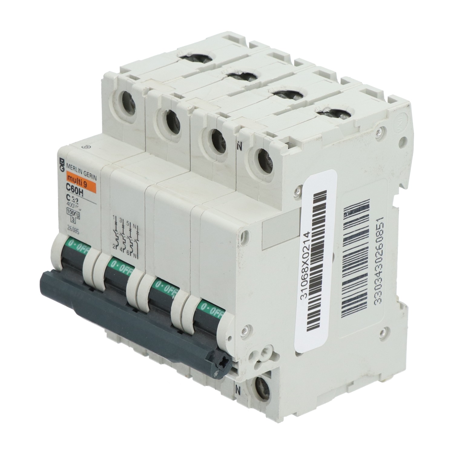 Merlin Gerin 26085 Miniature Circuit Breaker Used UMP