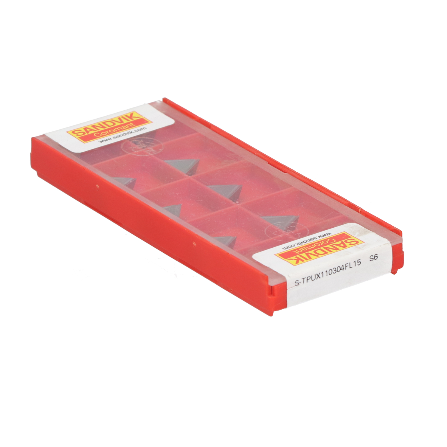 Sandvik S-TPUX110304FL15S6 Insert New NFP Sealed (10 pcs)