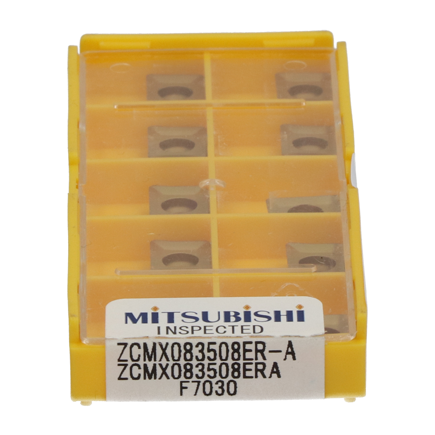 Mitsubishi ZCMX083508ER-AF7030 Insert ZCMX083508ER-A F7030 New NFP Sealed (10pcs)