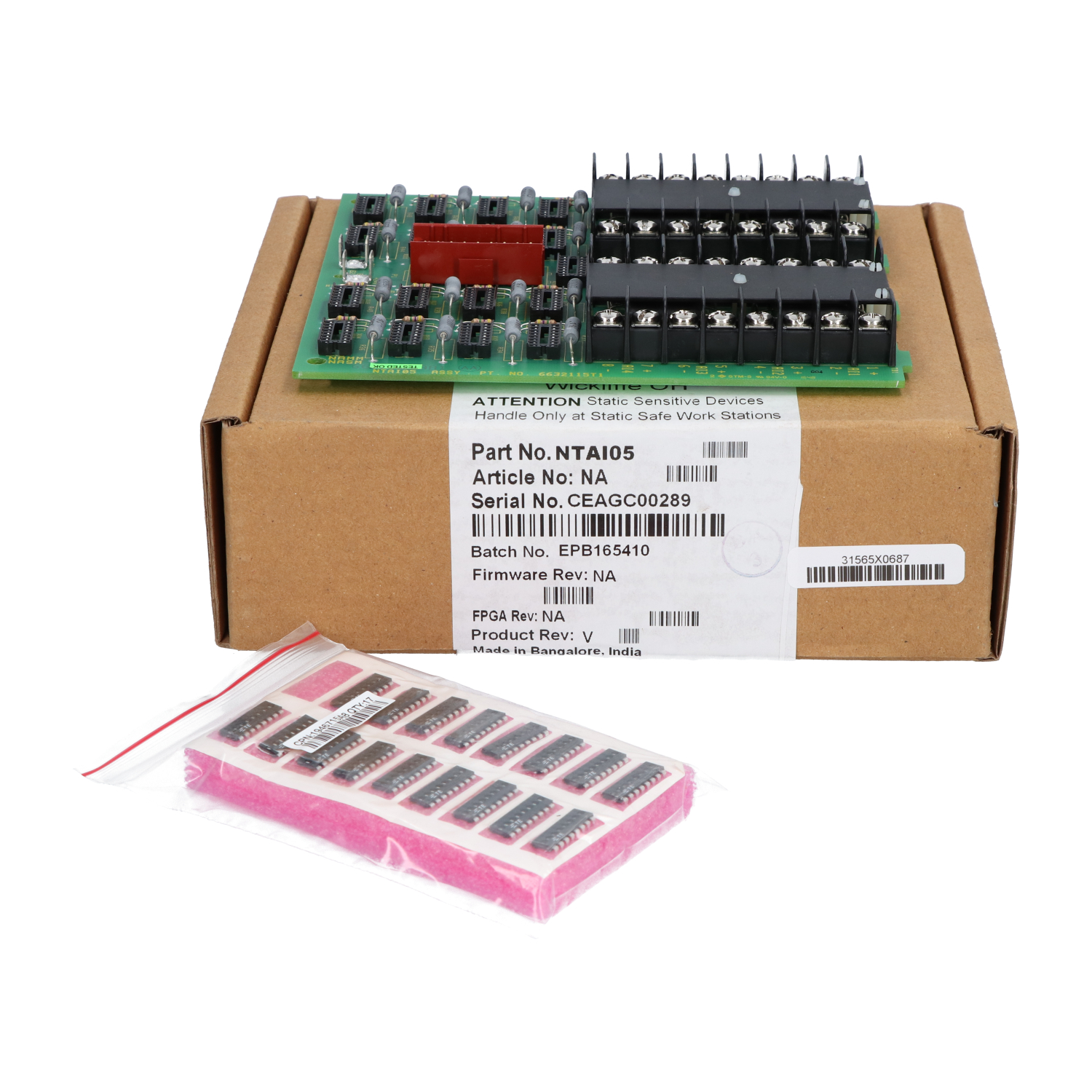 ABB NTAI05 Analog Input Termination Unit New NFP