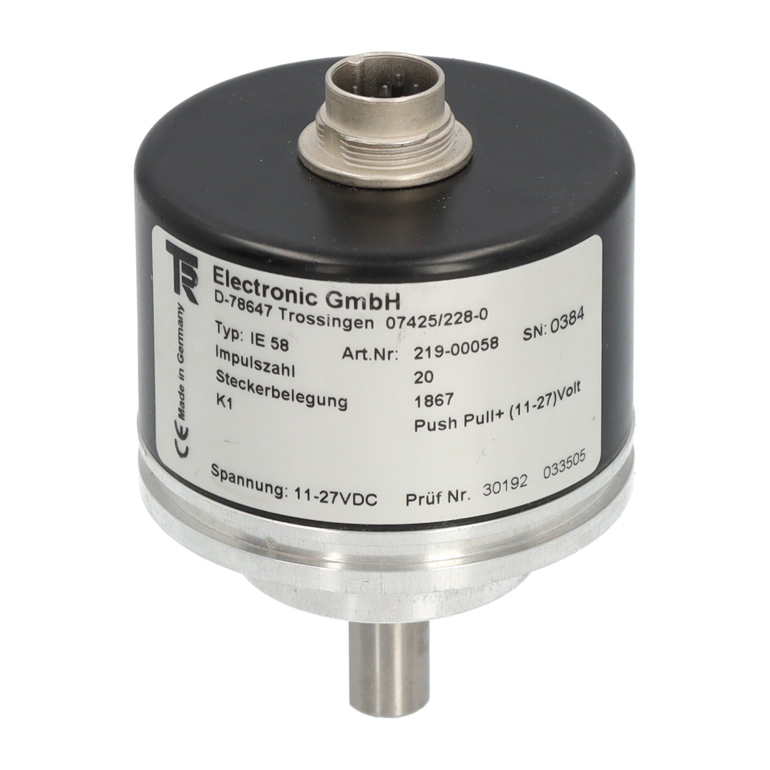 TR Electronic 219-00058 Encoder Used UMP