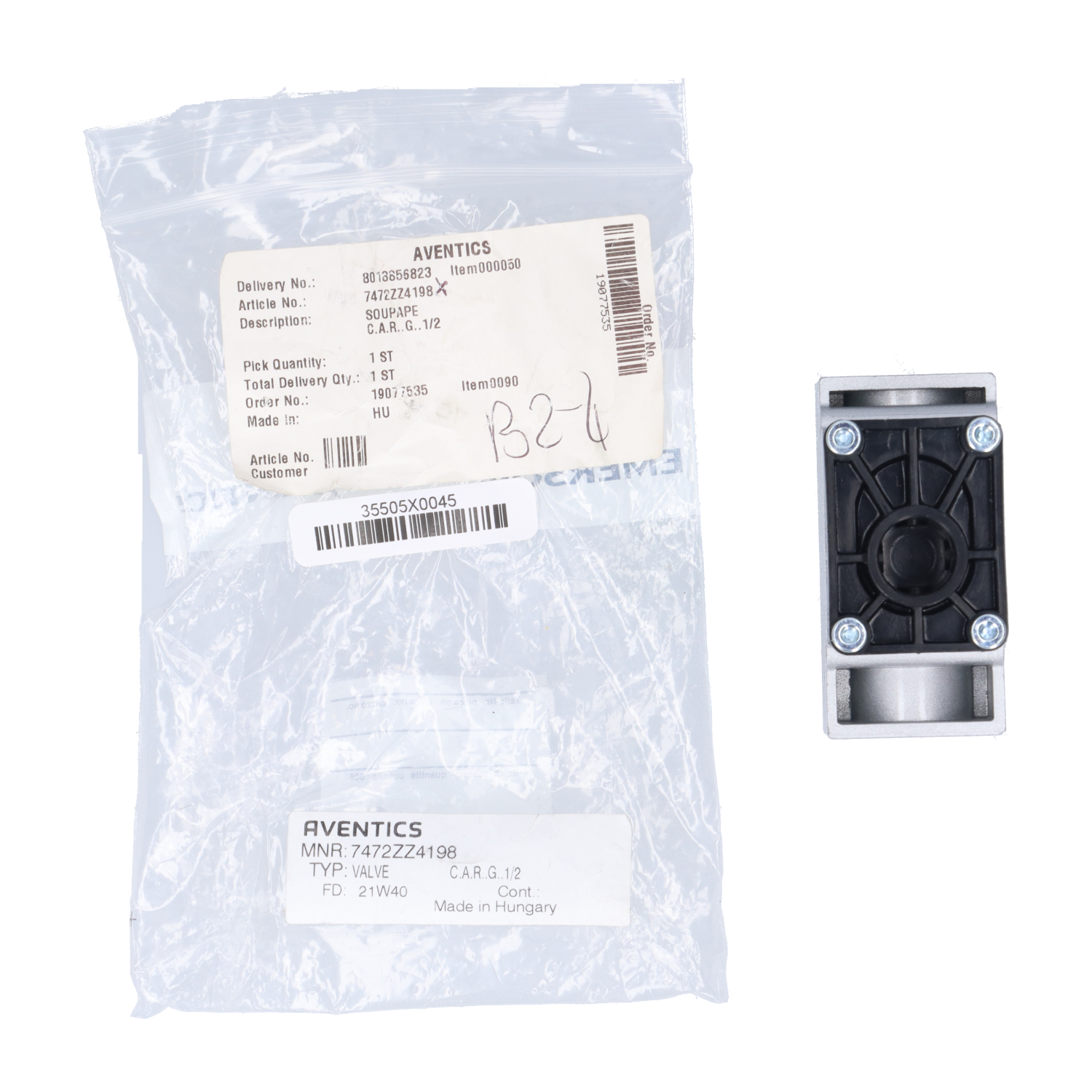 Aventics 7472ZZ4198 New NFP