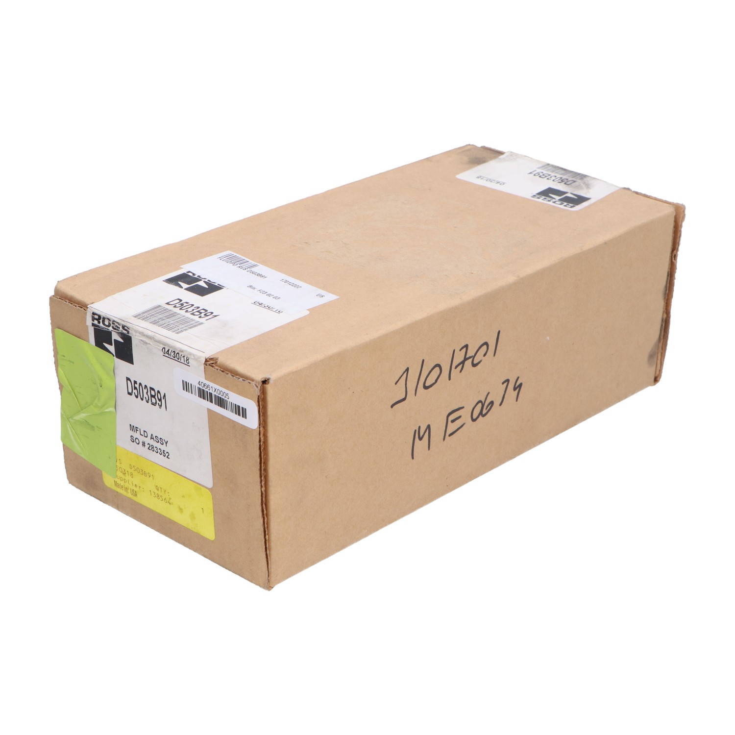 Ross D503B91 New NFP Sealed