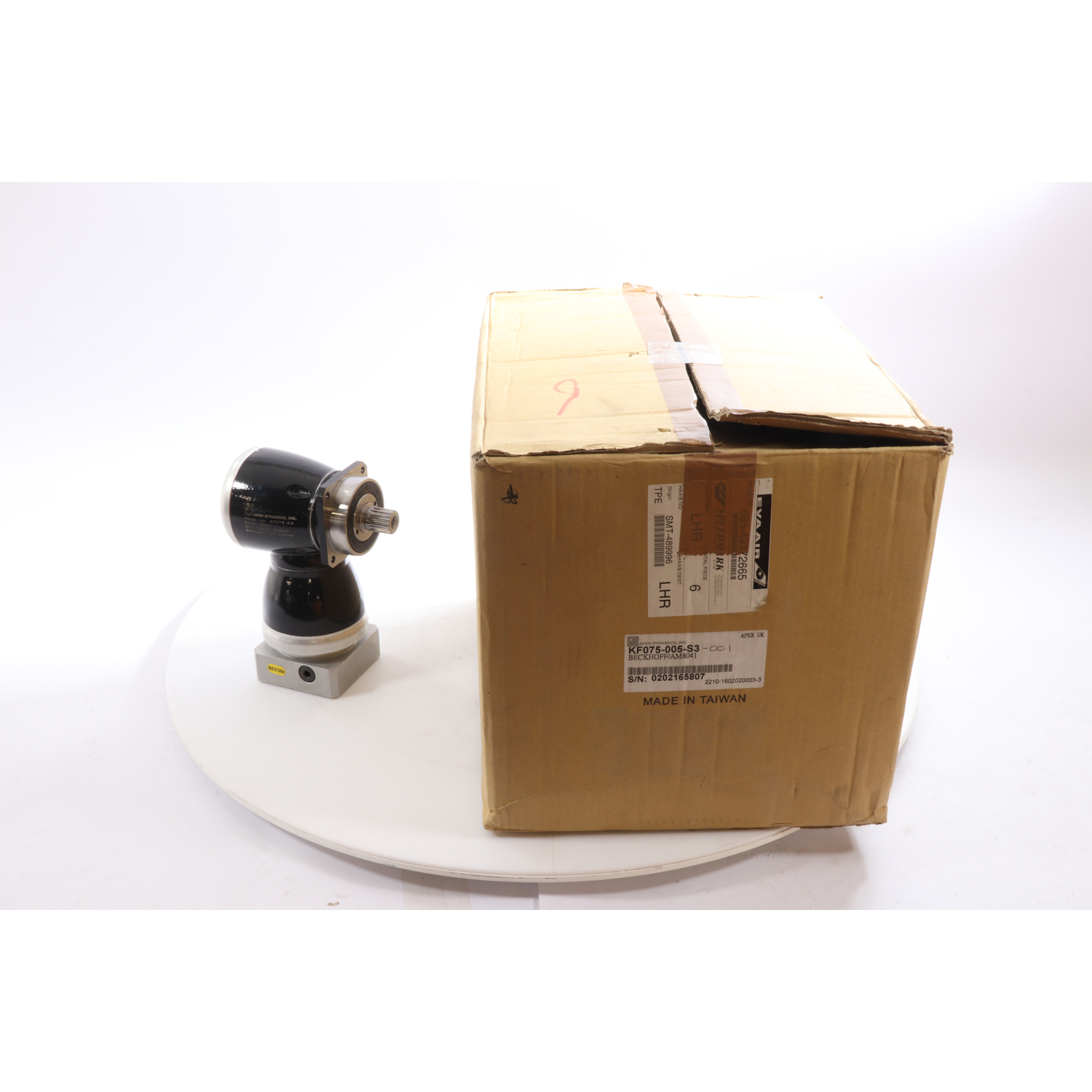 Apex Dynamics Inc KF075-005-S3 Hypoid Gearbox I=5 New NFP